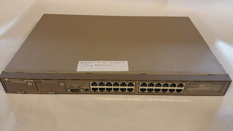 Bay Networks BayStack 102 10Base-T Software V2.0.0 24 Port Hub  Power Cables
